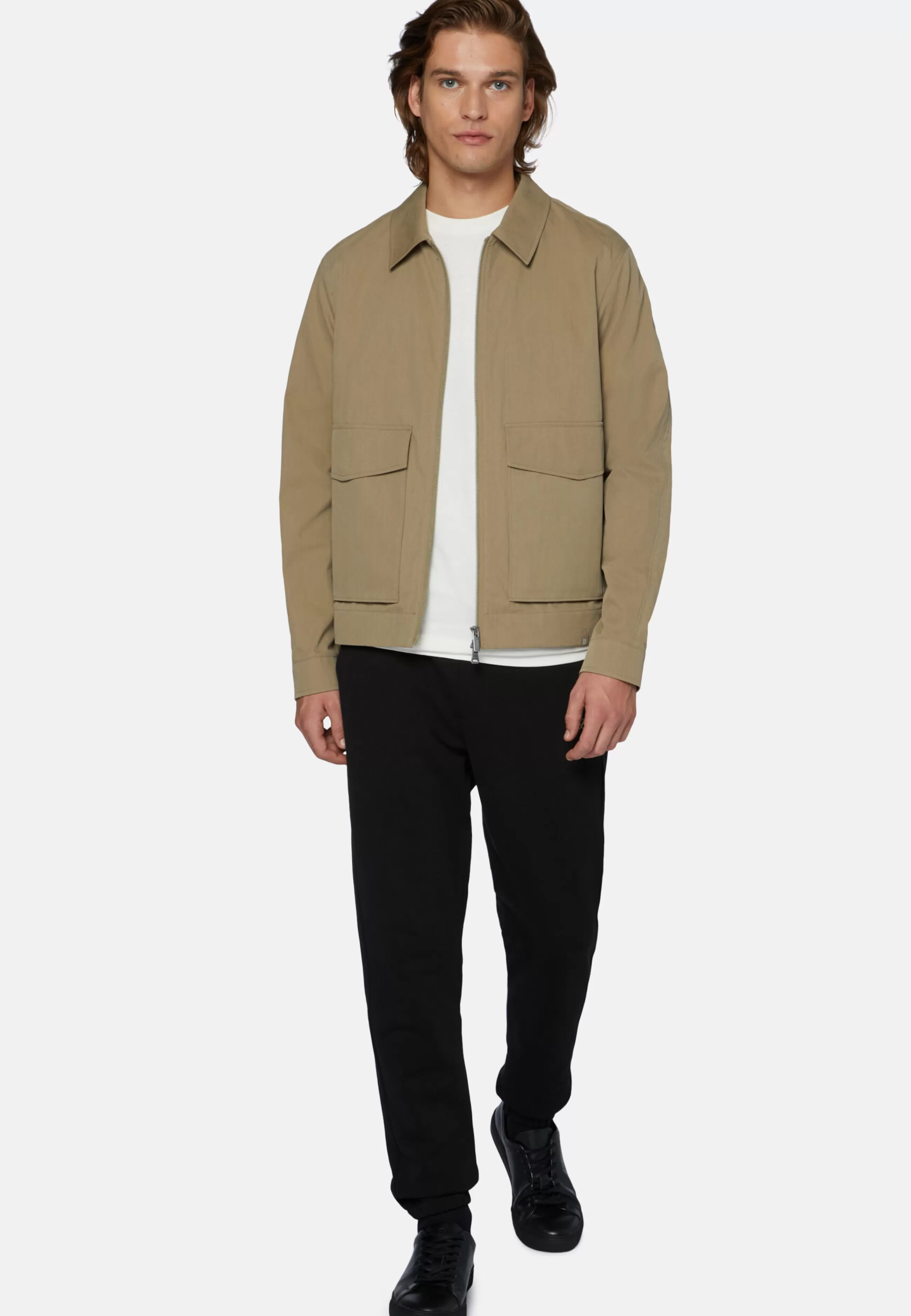 Boggi Milano Giubbotti-Bomber In Cotone Nylon