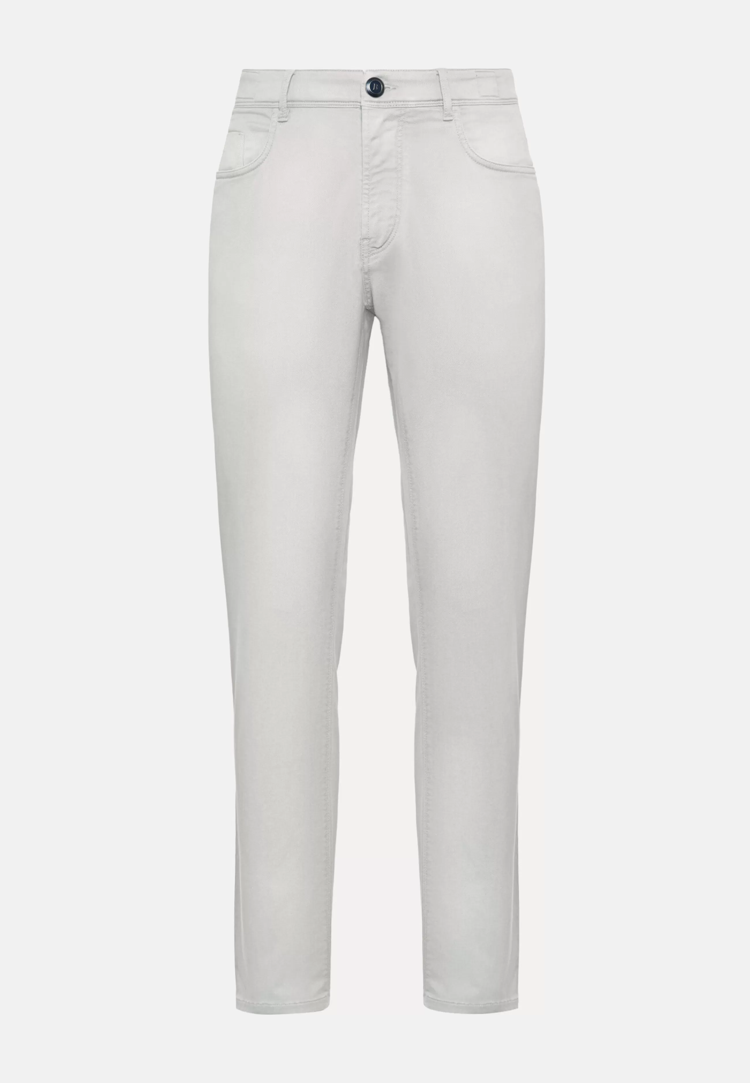 Boggi Milano Pantaloni-Jeans In Cotone Tencel Elasticizzato