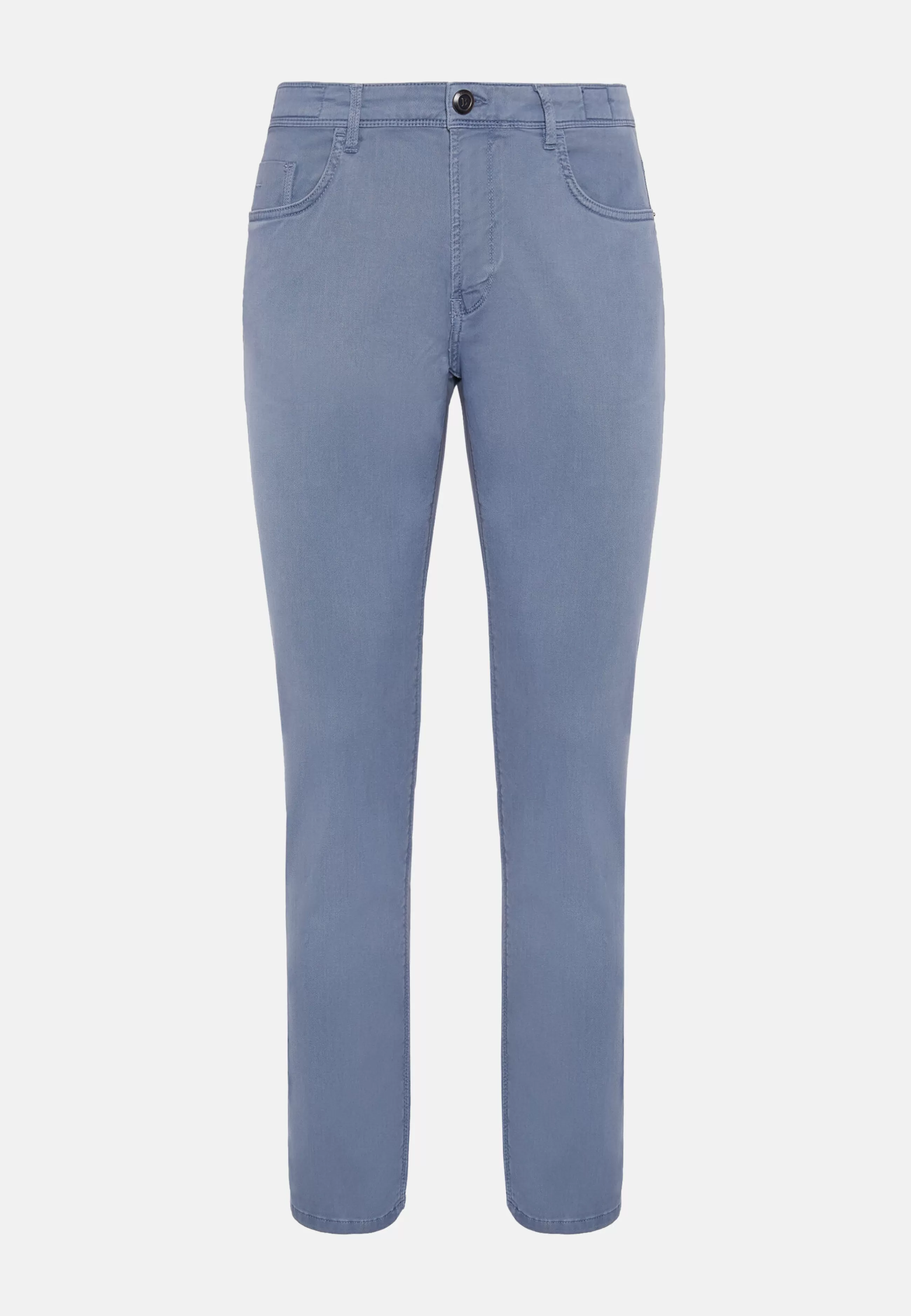 Boggi Milano Pantaloni-Jeans In Cotone Tencel Elasticizzato