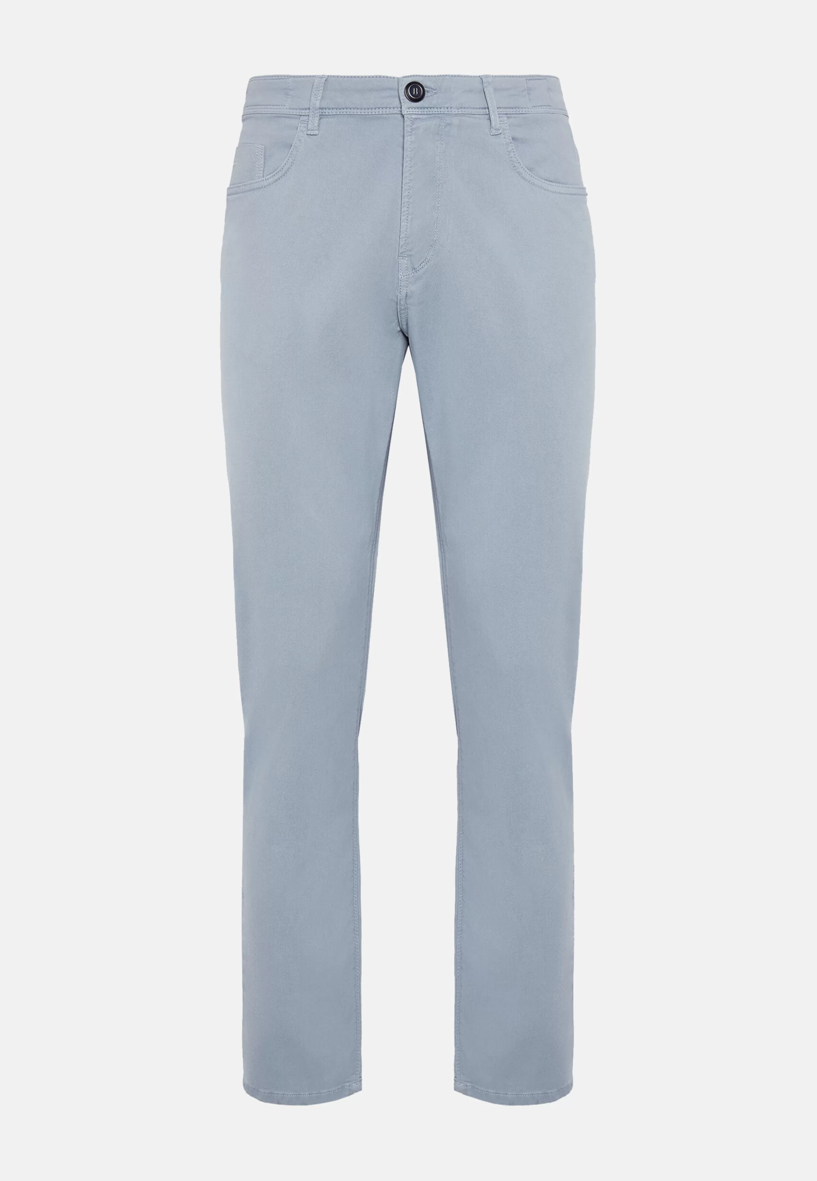 Boggi Milano Pantaloni-Jeans In Cotone Tencel Elasticizzato