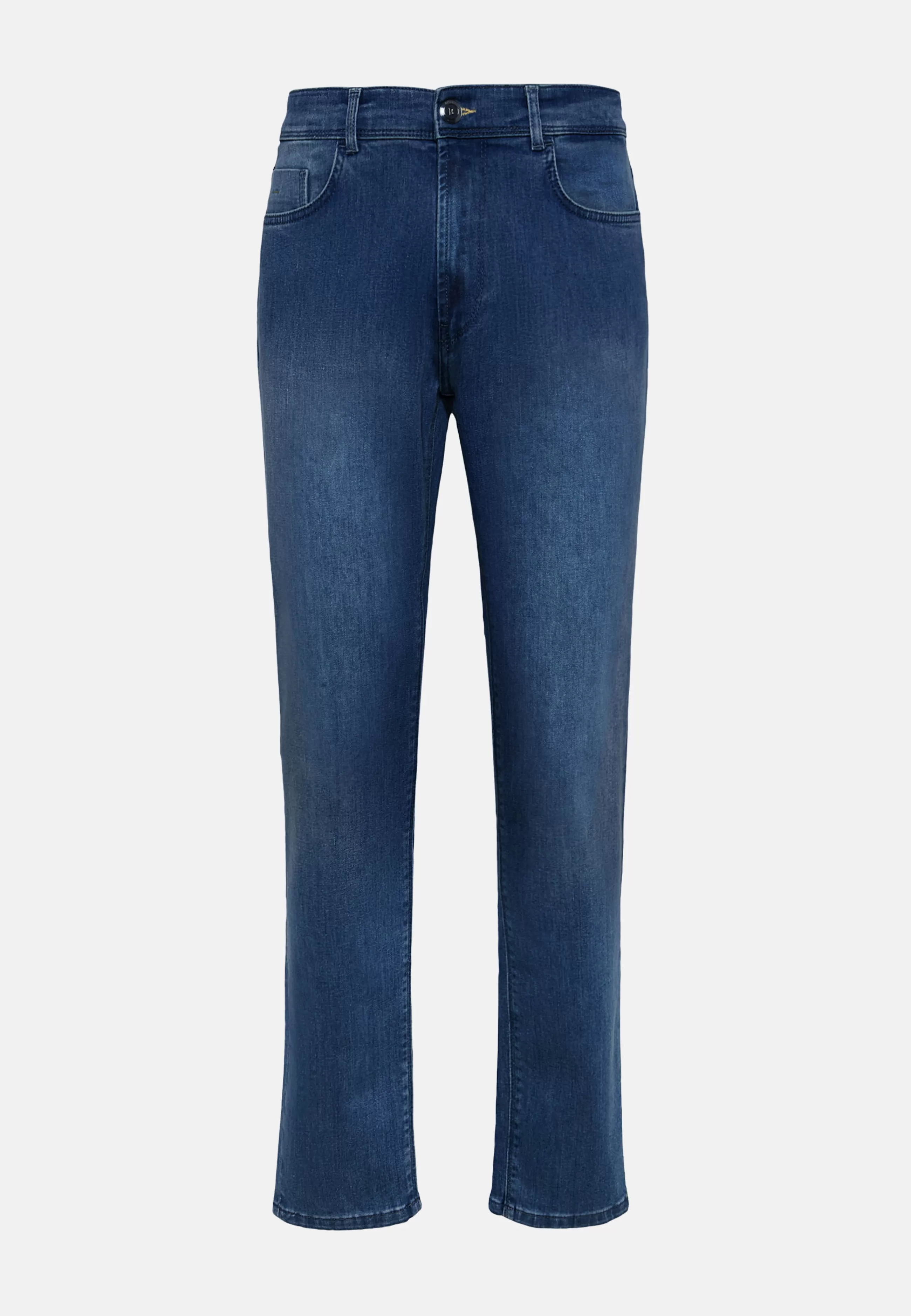 Boggi Milano Jeans-Jeans In Denim Elasticizzato Blu Chiaro