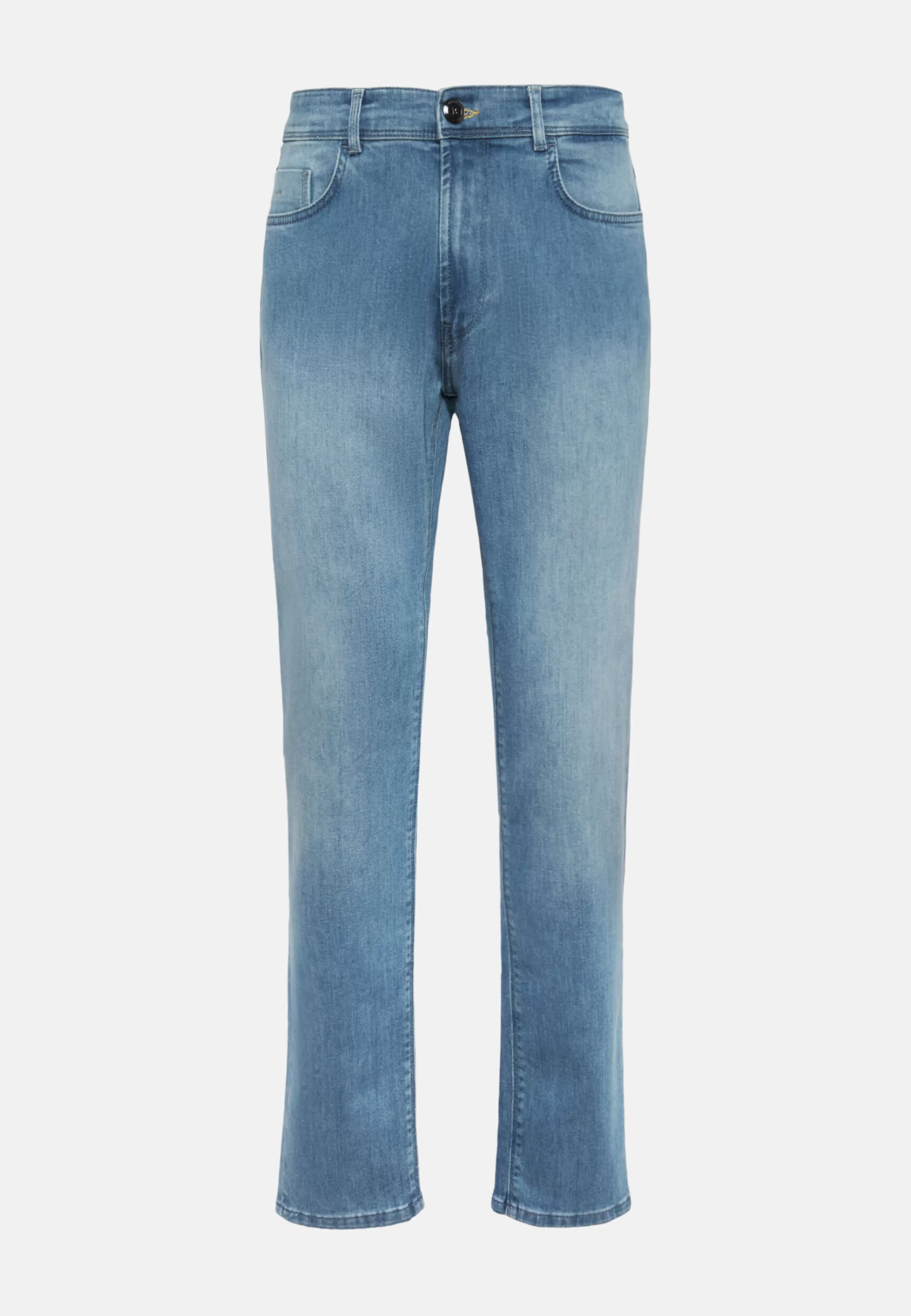 Boggi Milano Jeans-Jeans In Denim Elasticizzato Blu Chiaro