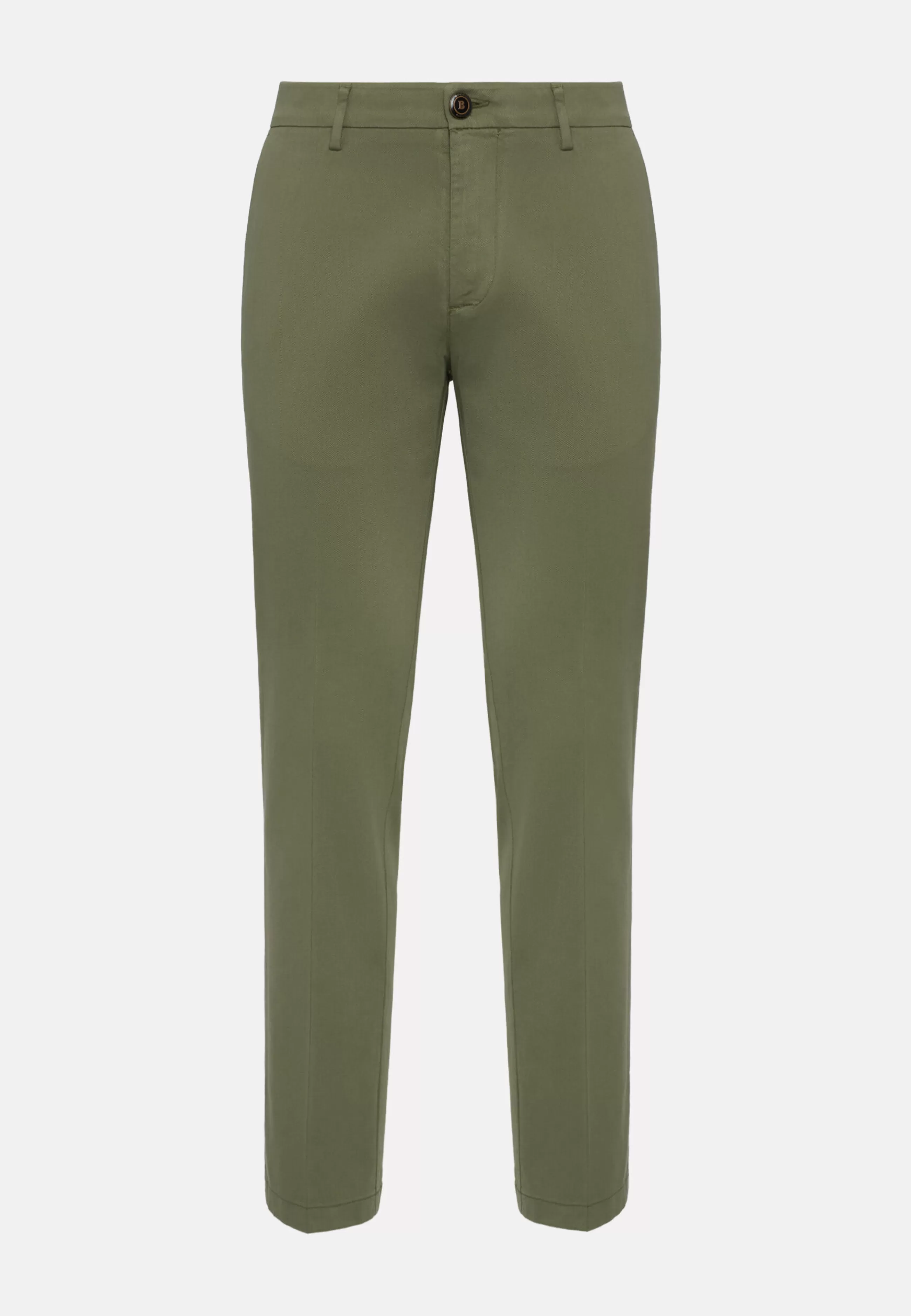 Boggi Milano Pantaloni-Pantaloni In Cotone Tencel Elasticizzato