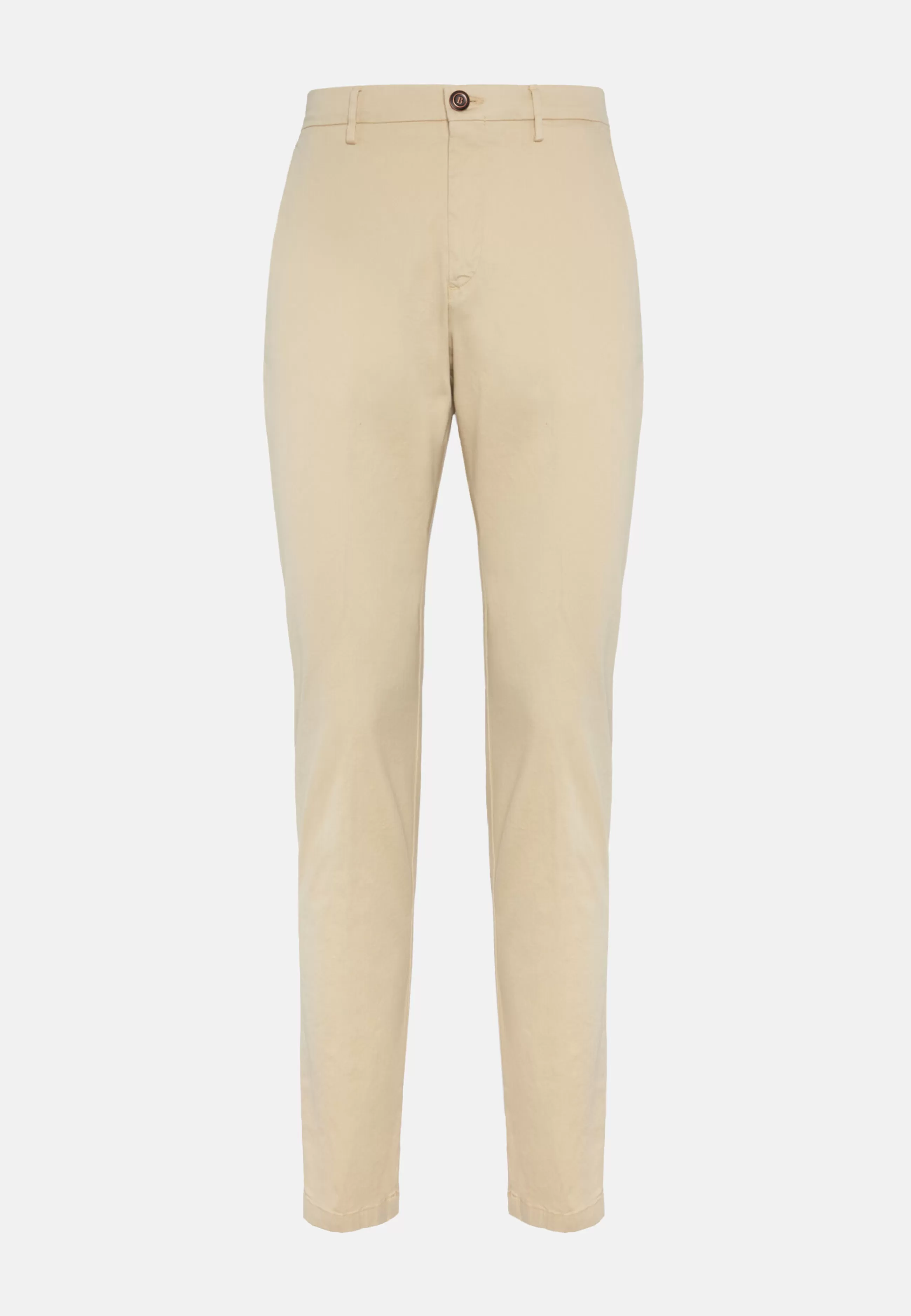 Boggi Milano Pantaloni-Pantaloni In Cotone Tencel Elasticizzato