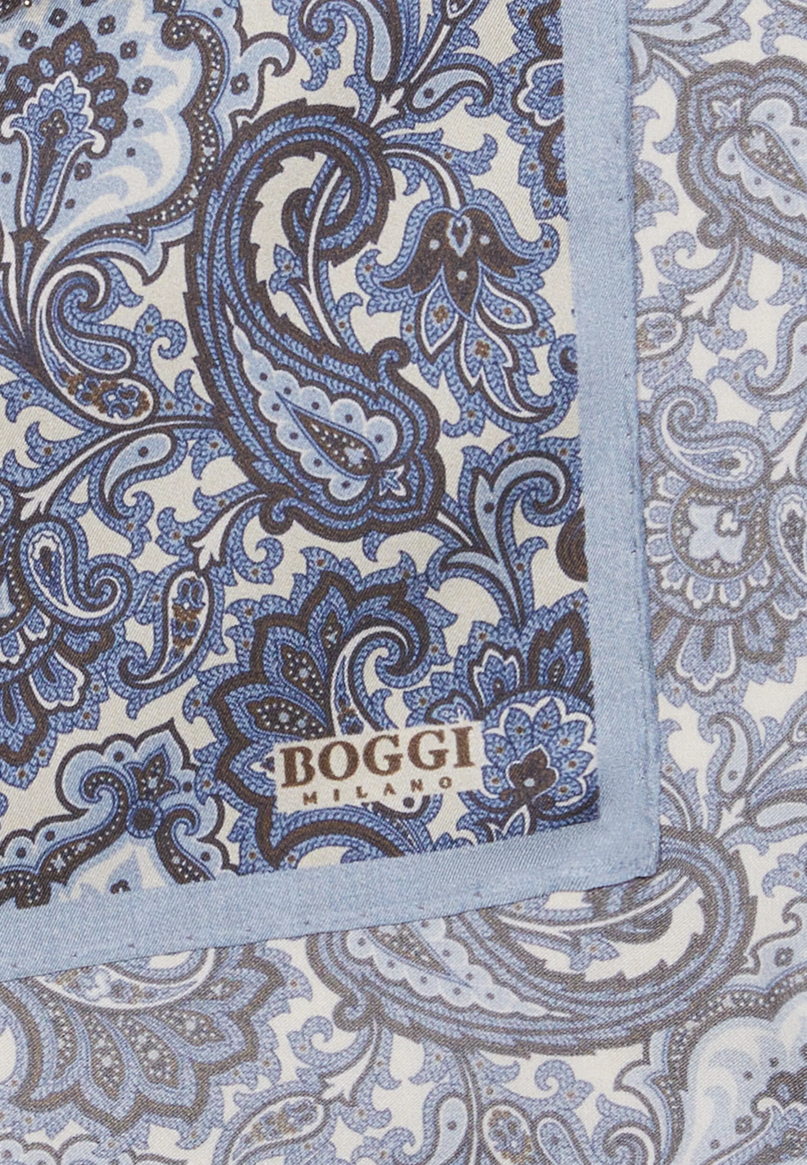 Boggi Milano Pochette-Pochette Motivo Paisley In Seta