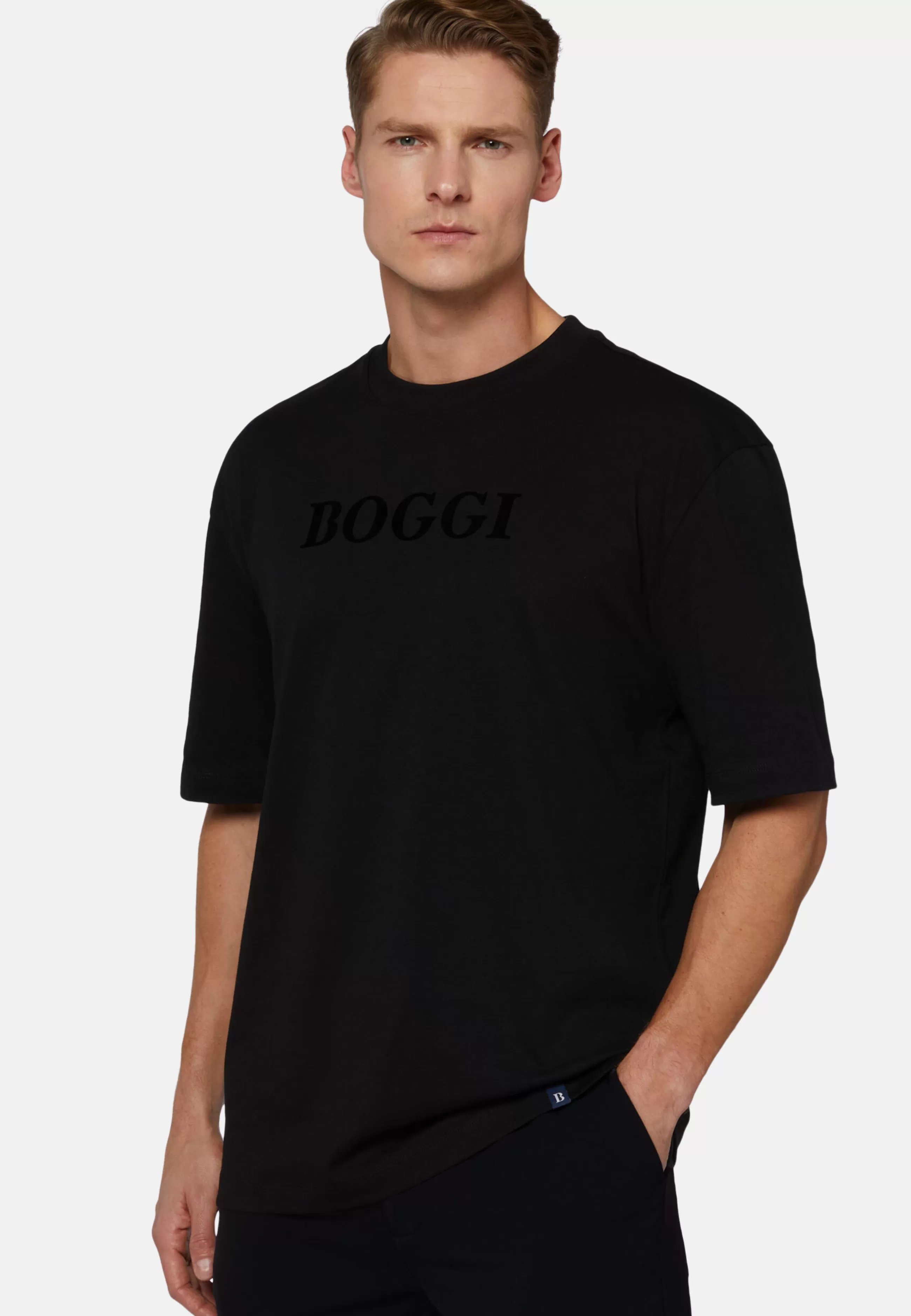 Boggi Milano T-Shirts-T-Shirt In Cotone