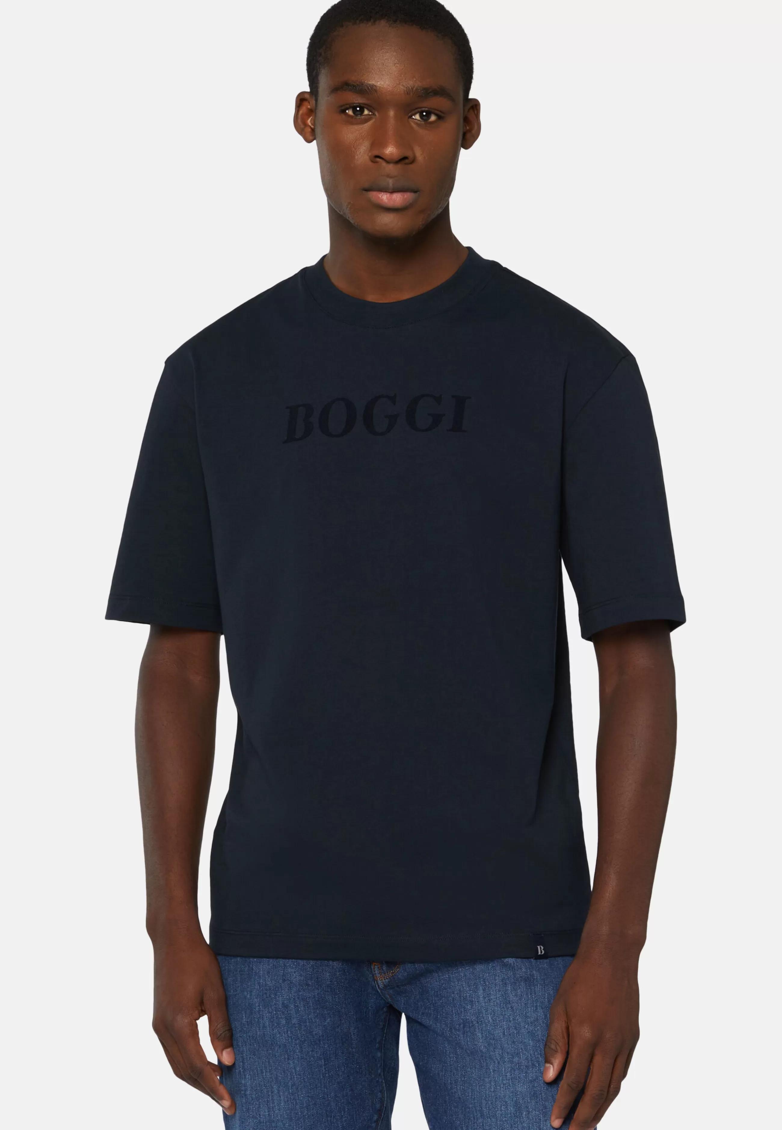 Boggi Milano T-Shirts-T-Shirt In Cotone