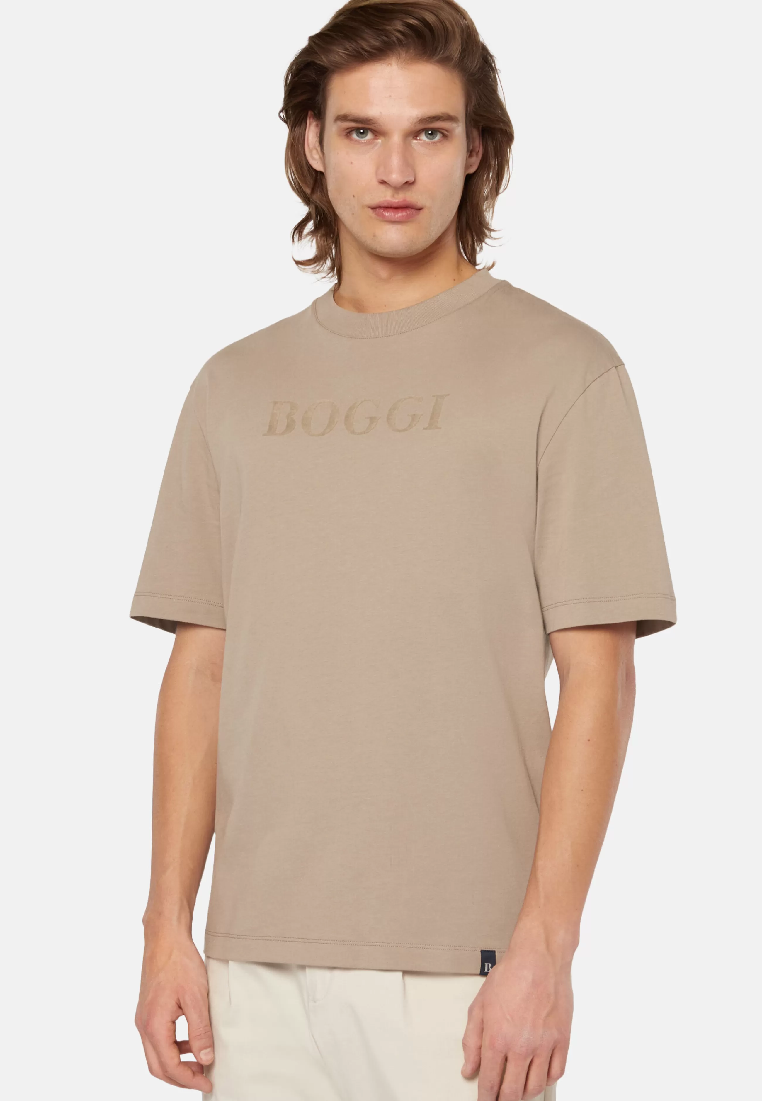 Boggi Milano T-Shirts-T-Shirt In Cotone