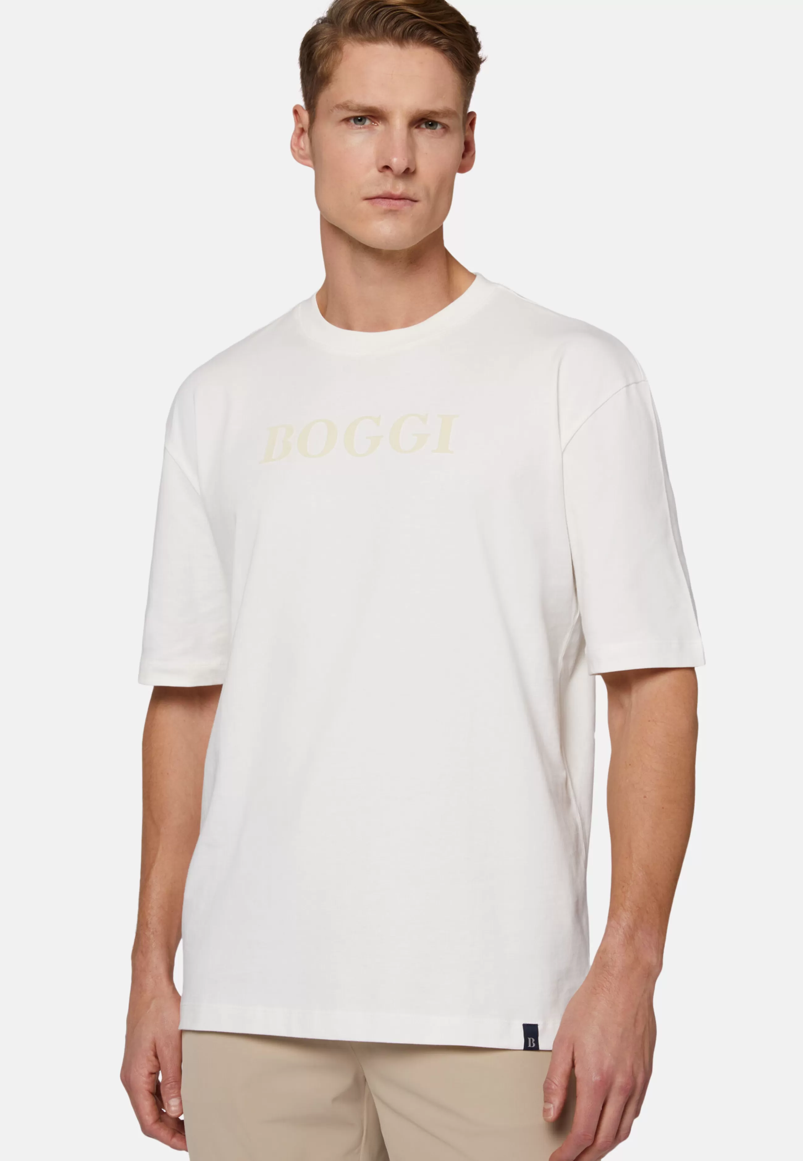 Boggi Milano T-Shirts-T-Shirt In Cotone