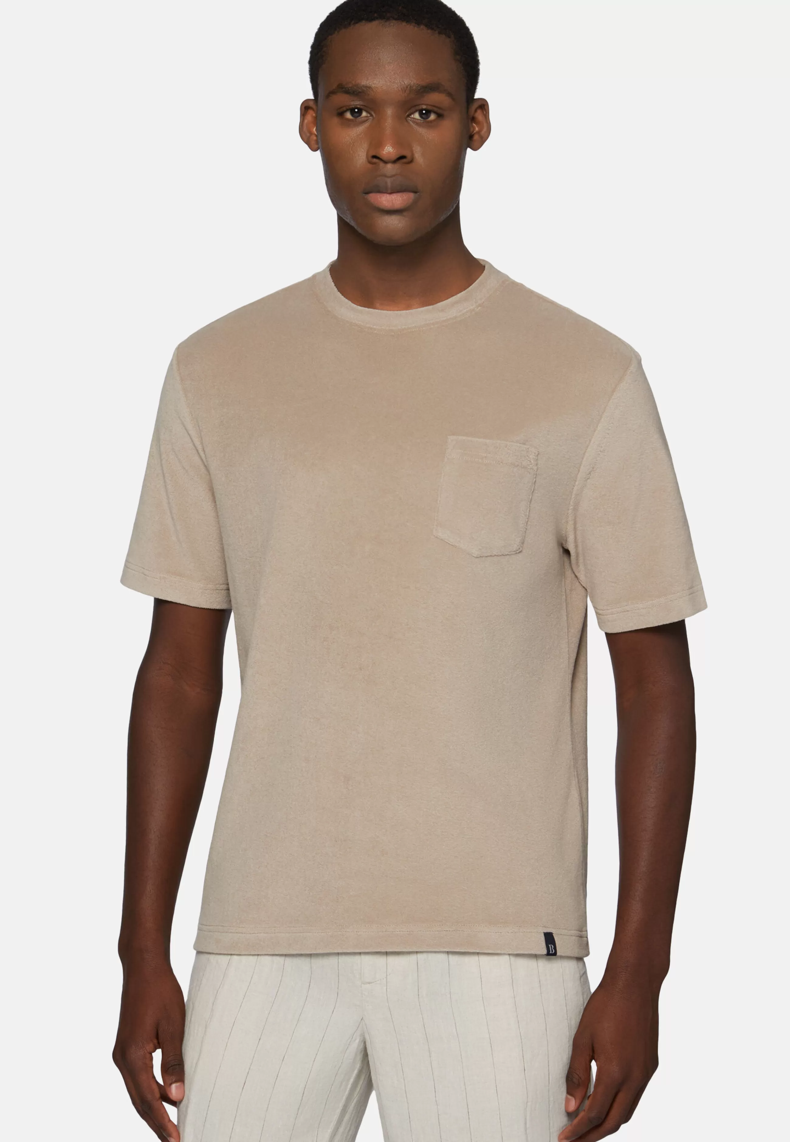 Boggi Milano T-Shirts-T-Shirt In Cotone Nylon