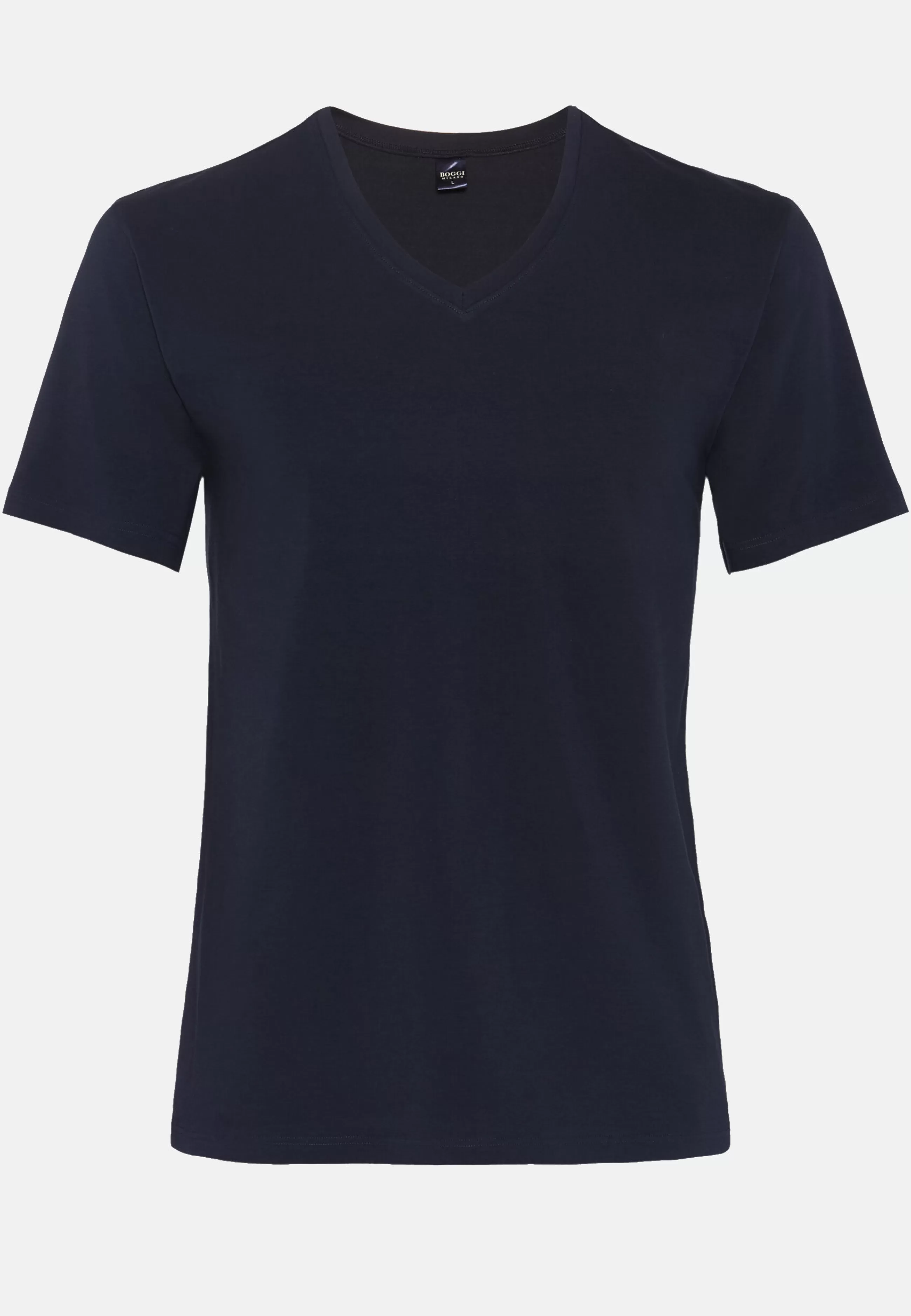 Boggi Milano T-Shirts | Intimo e Pigiami-T-shirt In Jersey Di Cotone Elasticizzato